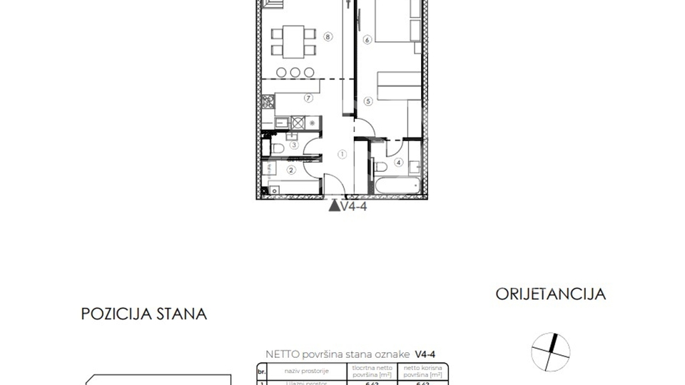 Appartamento, 75 m2, Vendita, Varaždin - Centar